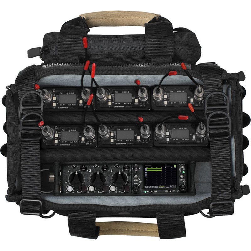 Porta Brace Silent Audio Organizer Bag for Sound Devices 633 Field Mixer