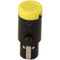 Cable Techniques CT-LPS-TA3-Y LPS Low-Profile TA3F Connector (Yellow)