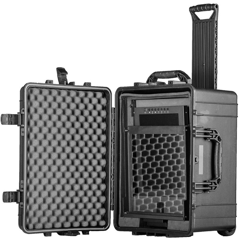 ikan 17" High Bright Beam Splitter Teleprompter with Hard Case Travel Kit