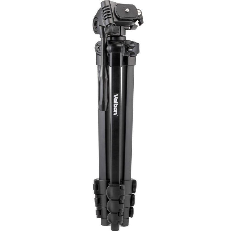 Velbon 4-Section Full Size Tripod 3-Way Panhead with QR Plate