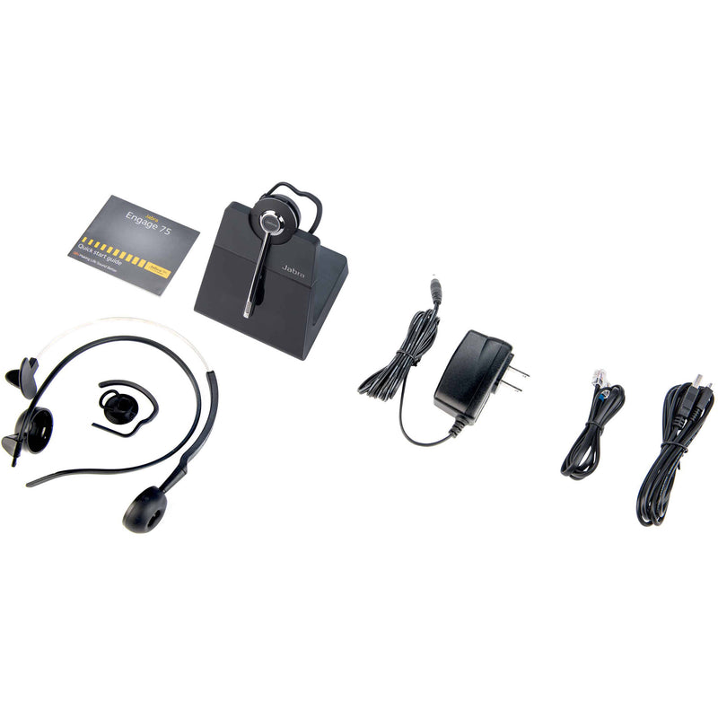 Jabra Engage 75 Convertible Wireless DECT On-Ear Headset