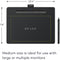 Wacom Intuos Bluetooth Creative Pen Tablet (Medium, Black)