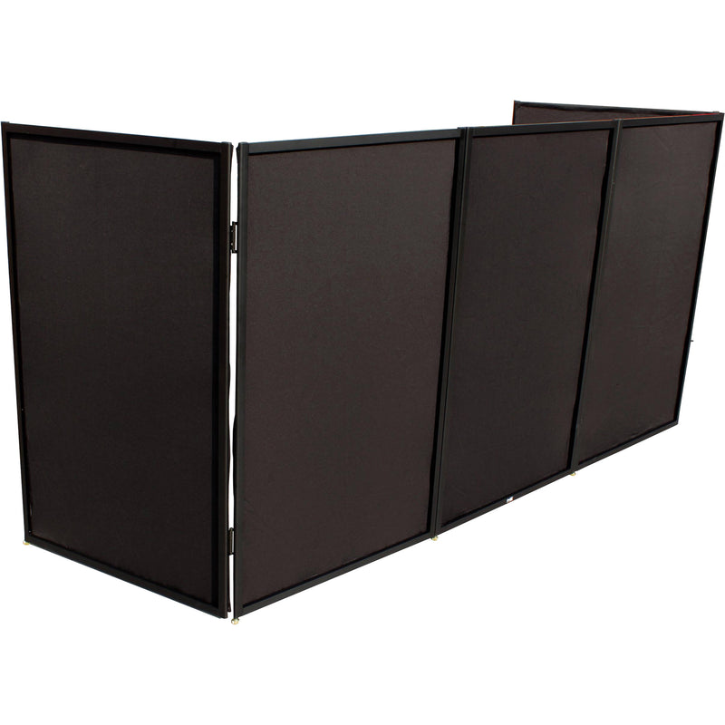 ProX XF-5X3048B 5-Panel Pro DJ Facade with Black Trim