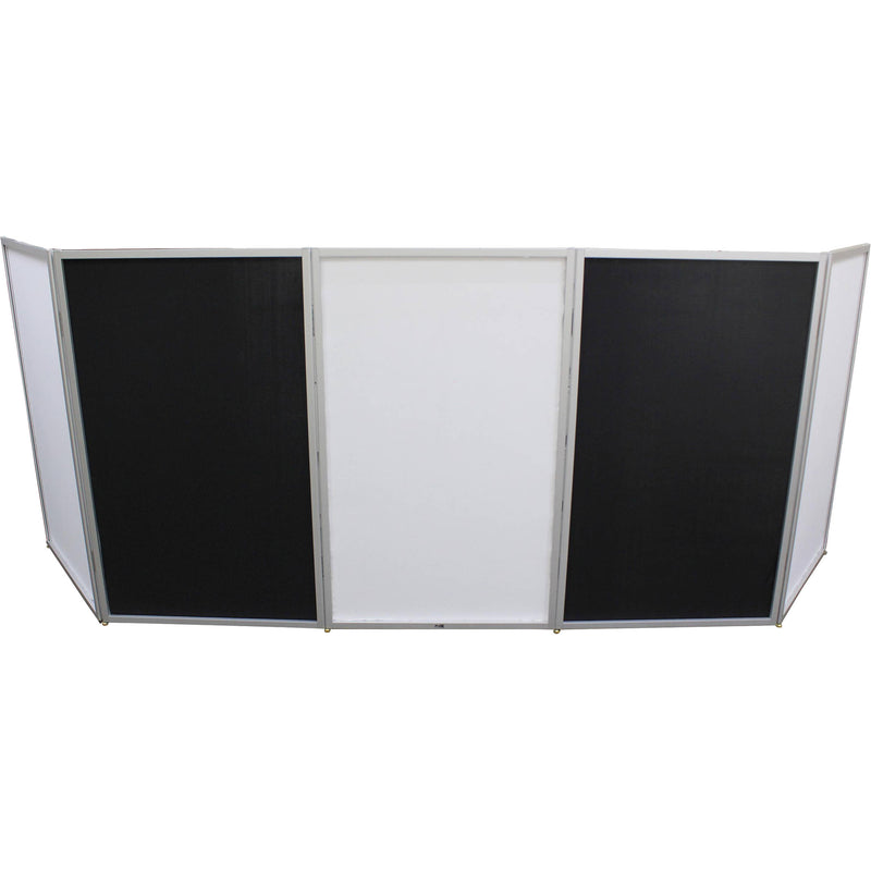 ProX XF-5X3048S 5-Panel Pro DJ Facade with Silver Trim