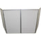 ProX XF-5X3048S 5-Panel Pro DJ Facade with Silver Trim