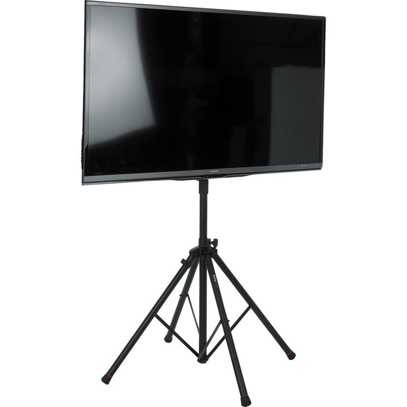 Gator Cases Standard Quadpod A/V Stand for Displays up to 65" (Black)