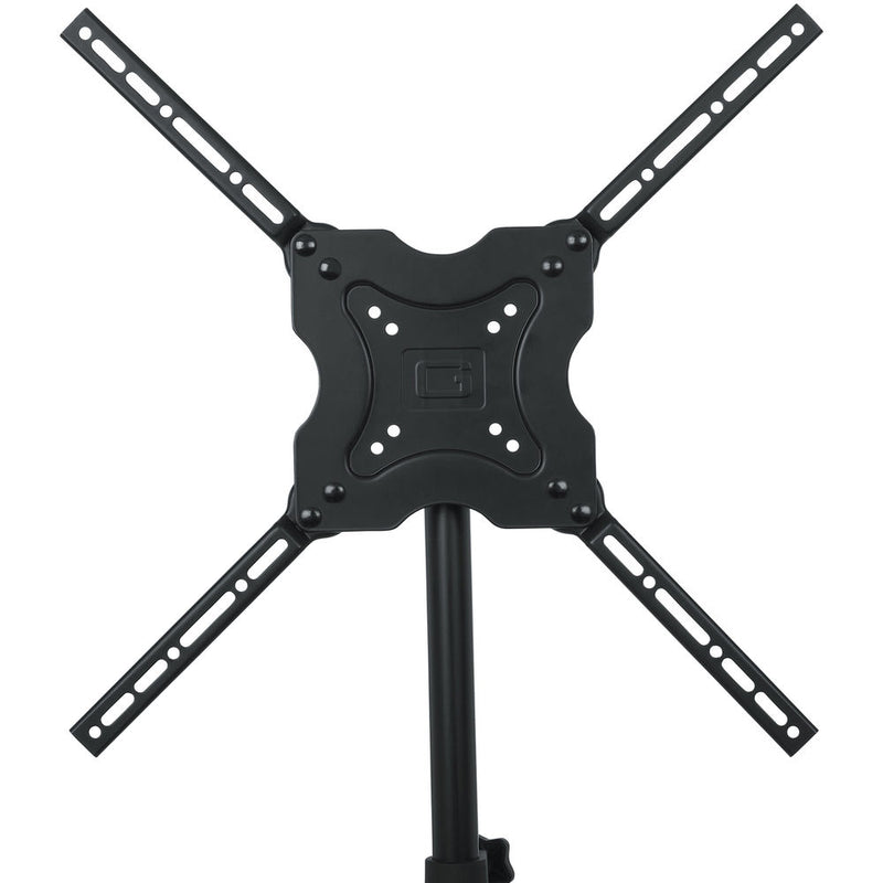 Gator Cases Standard Quadpod A/V Stand for Displays up to 65" (Black)