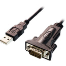 Tera Grand USB 2.0 to 9-Pin Sub-D RS232 Serial Adapter Cable with FTDI Chipset and Thumbscrews (6')