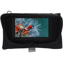 Porta Brace Flat Screen Field Case with Foldout Visor for SmallHD Monitor