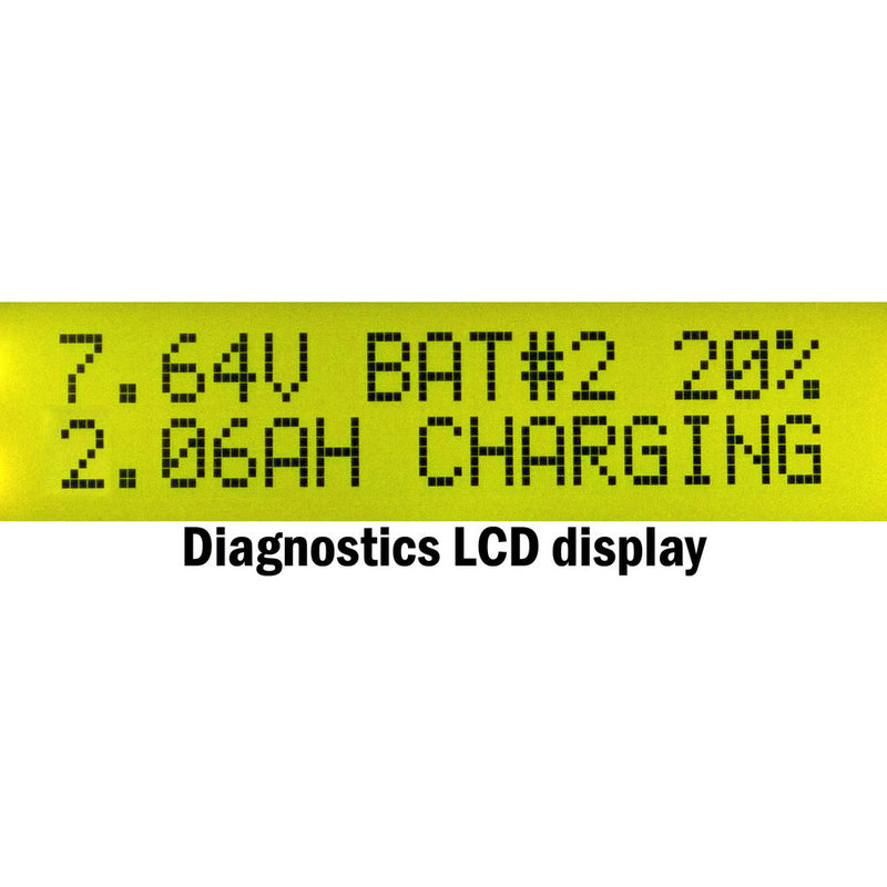 Dolgin Engineering The Fast Four Position Simultaneous Battery Charger With Diagnostics Display Accepts Sony Np-Fm500H