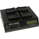 Dolgin Engineering The Fast Four Position Simultaneous Battery Charger With Diagnostics Display Accepts Sony Np-Fm500H