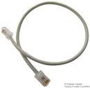 VIDEK 1965-0.5X Ethernet Cable, Patch Lead, Cat5e, RJ45 Plug to RJ45 Plug, Beige, 500 mm