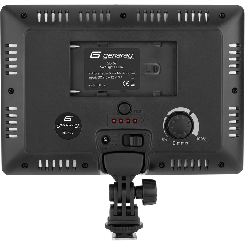 Genaray SL-57 Dimmable LED On-Camera Light