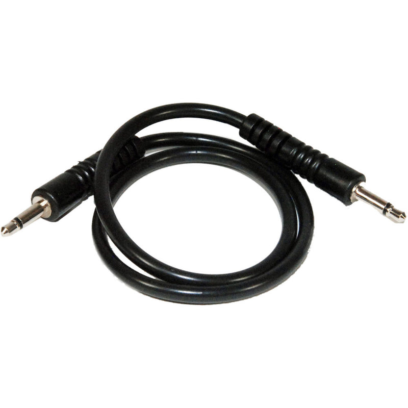 Nisha Miniphone 1/8" (3.5mm) Male to Miniphone 1/8" (3.5mm) Male Sync Cord (16")