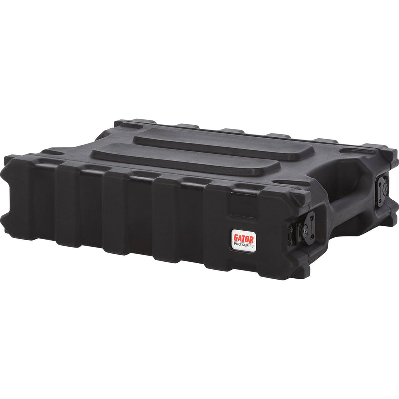 Gator Cases Pro-Series Roto-Molded Military-Grade Rack Case (13" Deep, 2 RU)