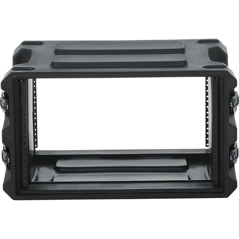 Gator Cases Pro-Series Roto-Molded Military-Grade Rack Case (13" Deep, 6 RU)