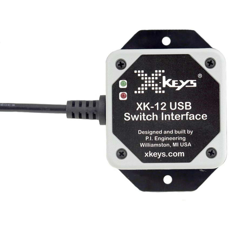 X-keys USB 12 Switch Interface for KVM Switches