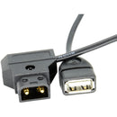 GyroVu D-Tap to USB Type-A (Female) Regulated Adapter Cable (30")