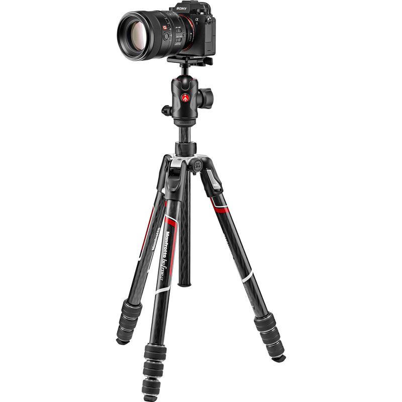 Manfrotto Befree GT Travel Aluminum Tripod with 496 Ball Head (Black)