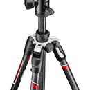 Manfrotto Befree Advanced Carbon Fiber Travel Tripod with 494 Ball Head (Twist Locks, Black)