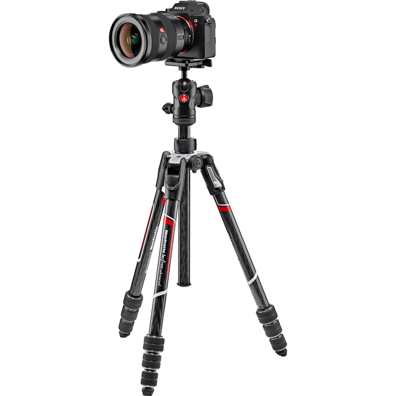 Manfrotto Befree Advanced Carbon Fiber Travel Tripod with 494 Ball Head (Twist Locks, Black)