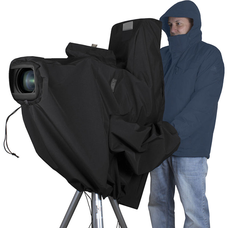 Porta Brace Cloak-Style Stadium Rain Cover for URSA Broadcast Camear Setups