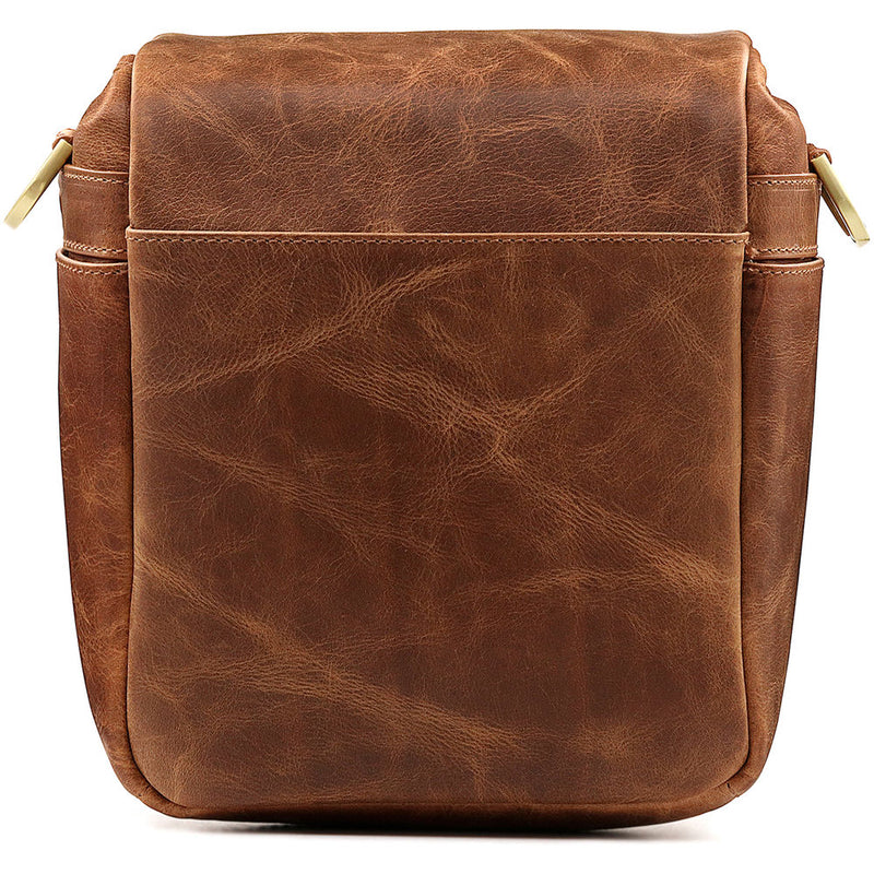 MegaGear Leather Camera Messenger Bag (Brown)