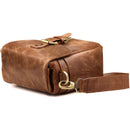 MegaGear Leather Camera Messenger Bag (Brown)