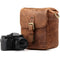 MegaGear Leather Camera Messenger Bag (Brown)