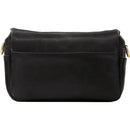 MegaGear Leather Camera Messenger Bag (Black)