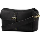 MegaGear Leather Camera Messenger Bag (Black)