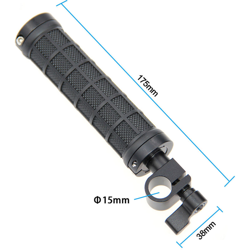 CAMVATE Handgrip with 15mm Rod Clamp (Black)