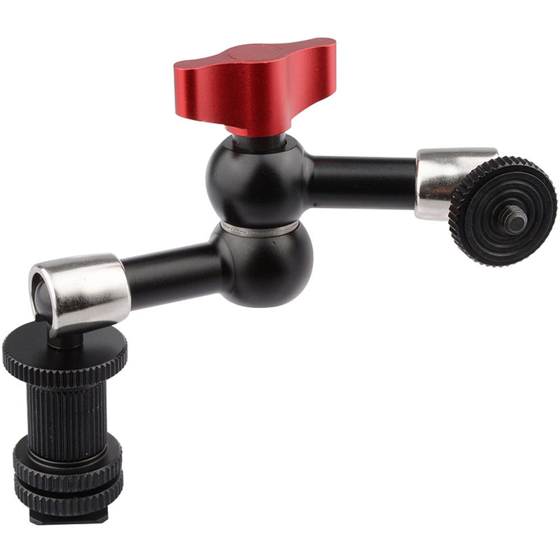 CAMVATE 7" Magic Arm with Shoe Mount (Red Knob)