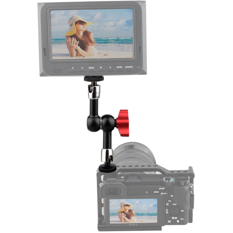 CAMVATE 7" Magic Arm with Shoe Mount (Red Knob)