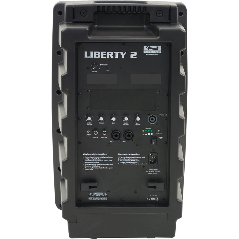 Anchor Audio LIB2 Liberty 2 Portable PA System with Bluetooth