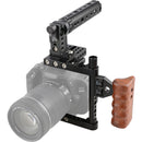 CAMVATE Camera Cage With Top And Side Handle (Left-Sided)