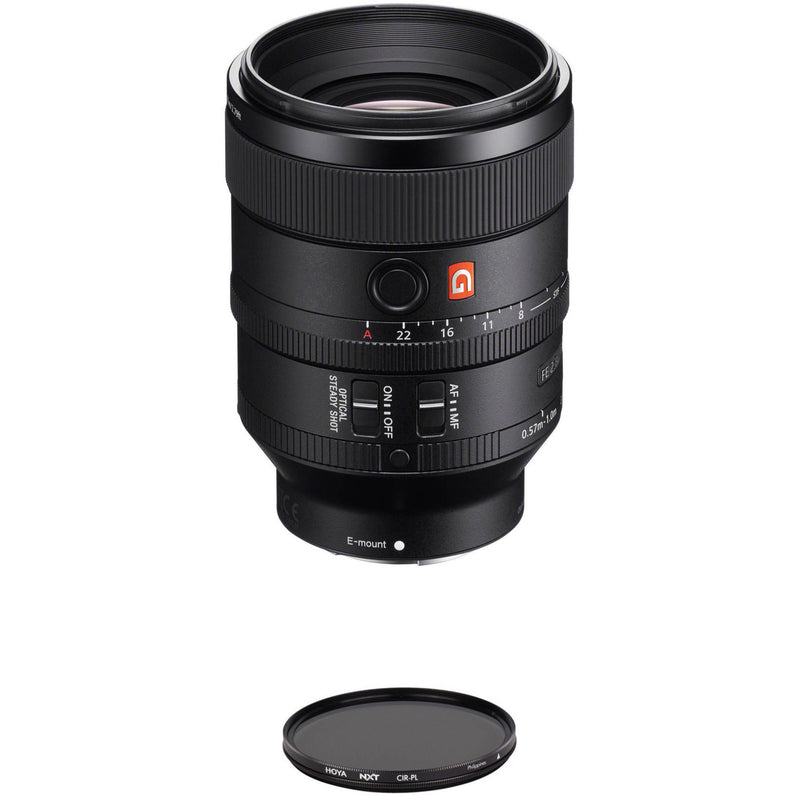 Sony FE 100mm f/2.8 STF GM OSS Lens with Circular Polarizer Filter Kit