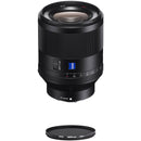 Sony Planar T* FE 50mm f/1.4 ZA Lens with Circular Polarizer Filter Kit