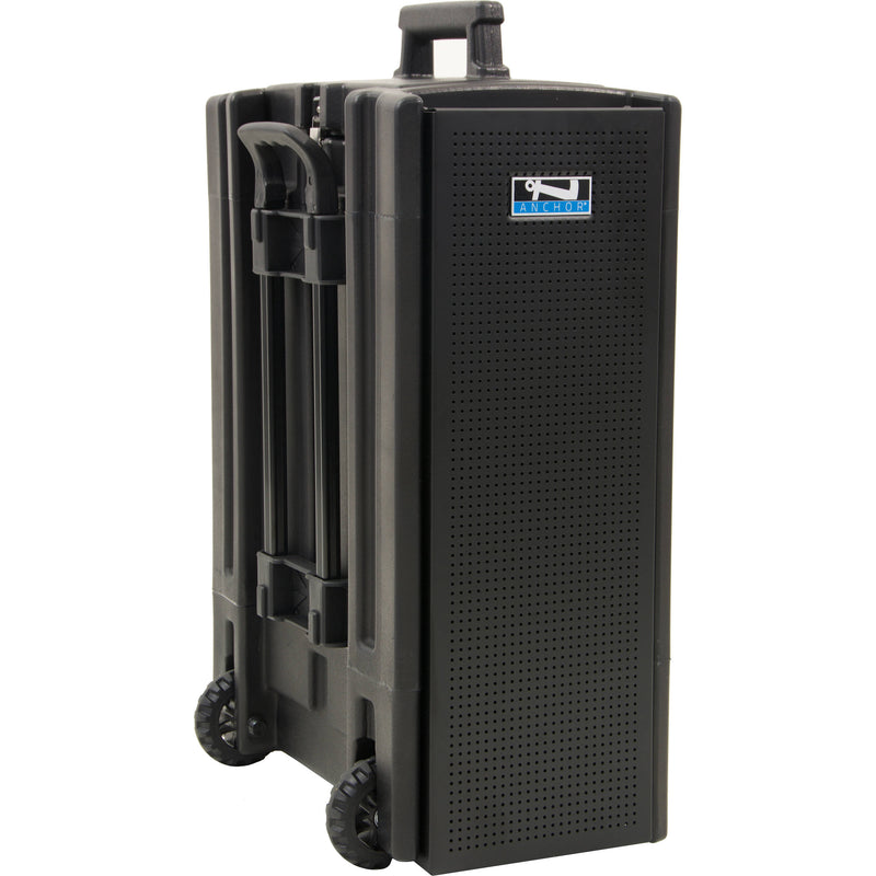 Anchor Audio BEA2-U4 Beacon 2 Portable Line Array Tower with Bluetooth & Two Dual Mic Receivers