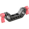 CAMVATE 15mm Rod Clamp for DSLR Cage Baseplate (Red Knob)