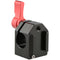 CAMVATE 15mm Rod Clamp with Cold Shoe (Red Knob)