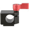 CAMVATE 15mm Rod Clamp with Cold Shoe (Red Knob)