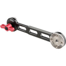 CAMVATE NATO Rail Rosette Extension Arm (Red Thumbscrew)