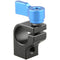 CAMVATE Single 15mm Rod Clamp with 1/4"-20 Threads (Blue Knob)