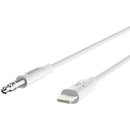 Belkin 3.5mm Audio to Lightning Cable (3', White)