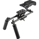 CAMVATE Pro DSLR Shoulder Mount Support Rig Kit Handgrip for Canon/Nikon/Sony