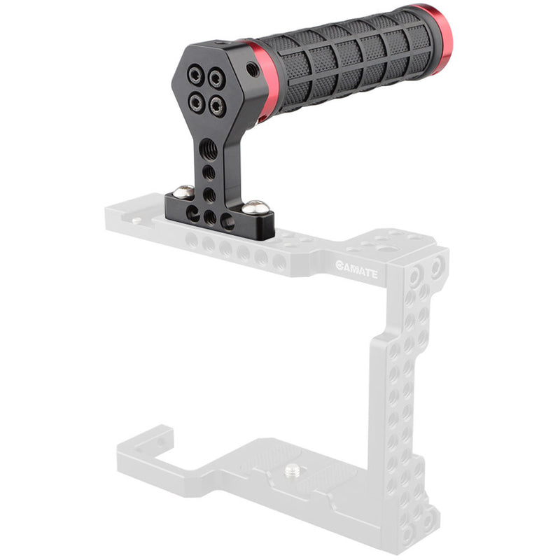 CAMVATE Top Handle with Rubber Grip for DSLR Cage