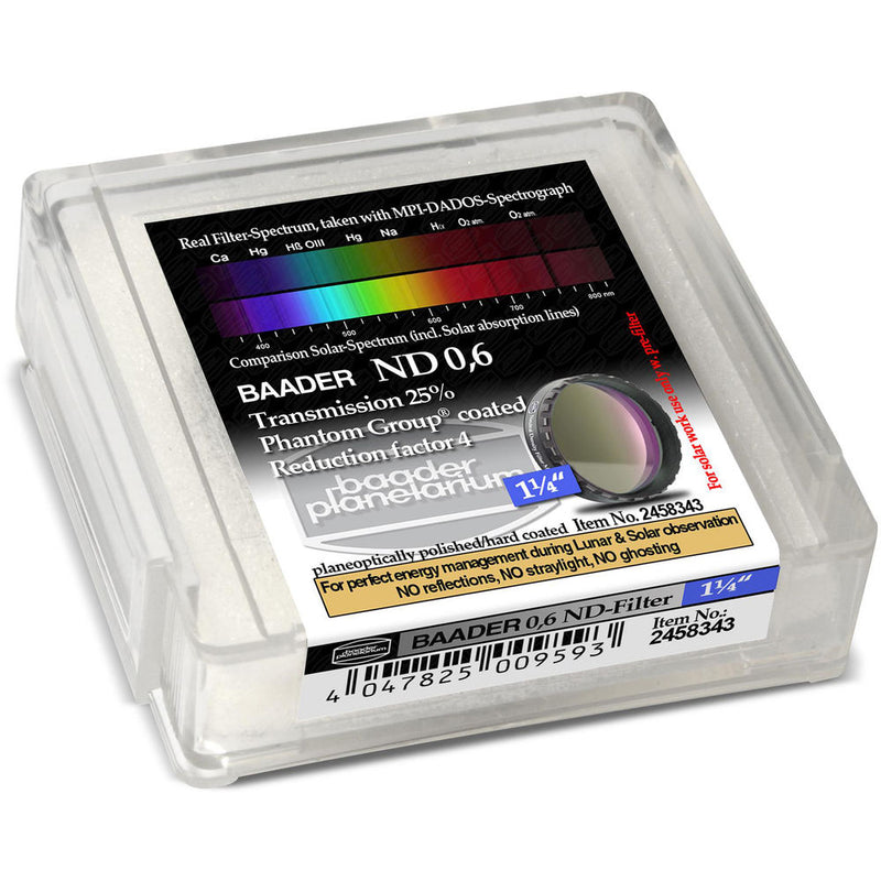 ALPINE ASTRONOMICAL Neutral Density 0.6 Filter (1.25")