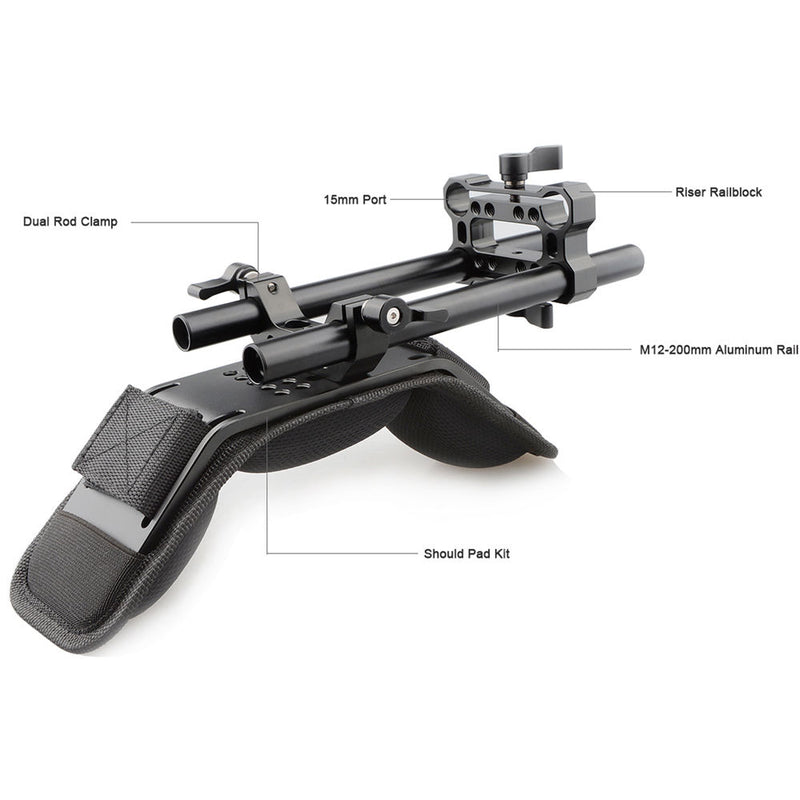 CAMVATE Shoulder Mount Kit for 15mm LWS Rigs