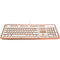 AZIO Retro Classic USB Backlit Mechanical Keyboard (Posh)